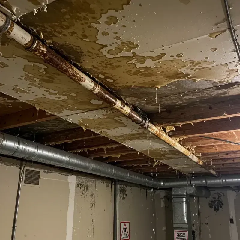 Ceiling Water Damage Repair in Polk County, WI